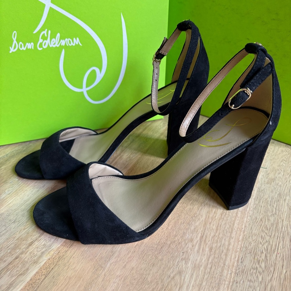 Sam Edelman Robyn Black Suede